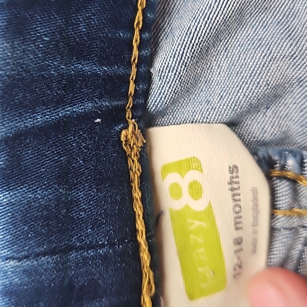 E Jeans Size 12-18 Months - Picture 2 of 5
